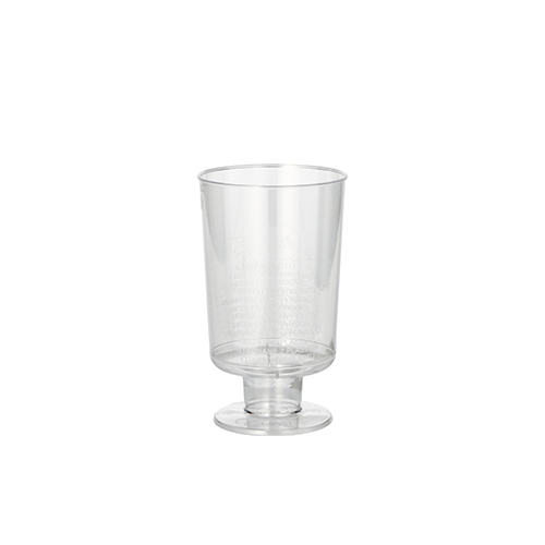 600 Stiel-Gläser für Weisswein PS 0,1 l Ø 5,1 cm 8,5 cm glasklar einteilig 