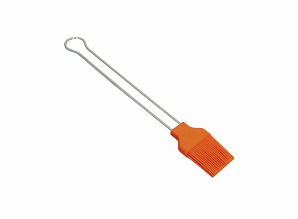 Orangener Silikon-Pinsel Länge 280 mm